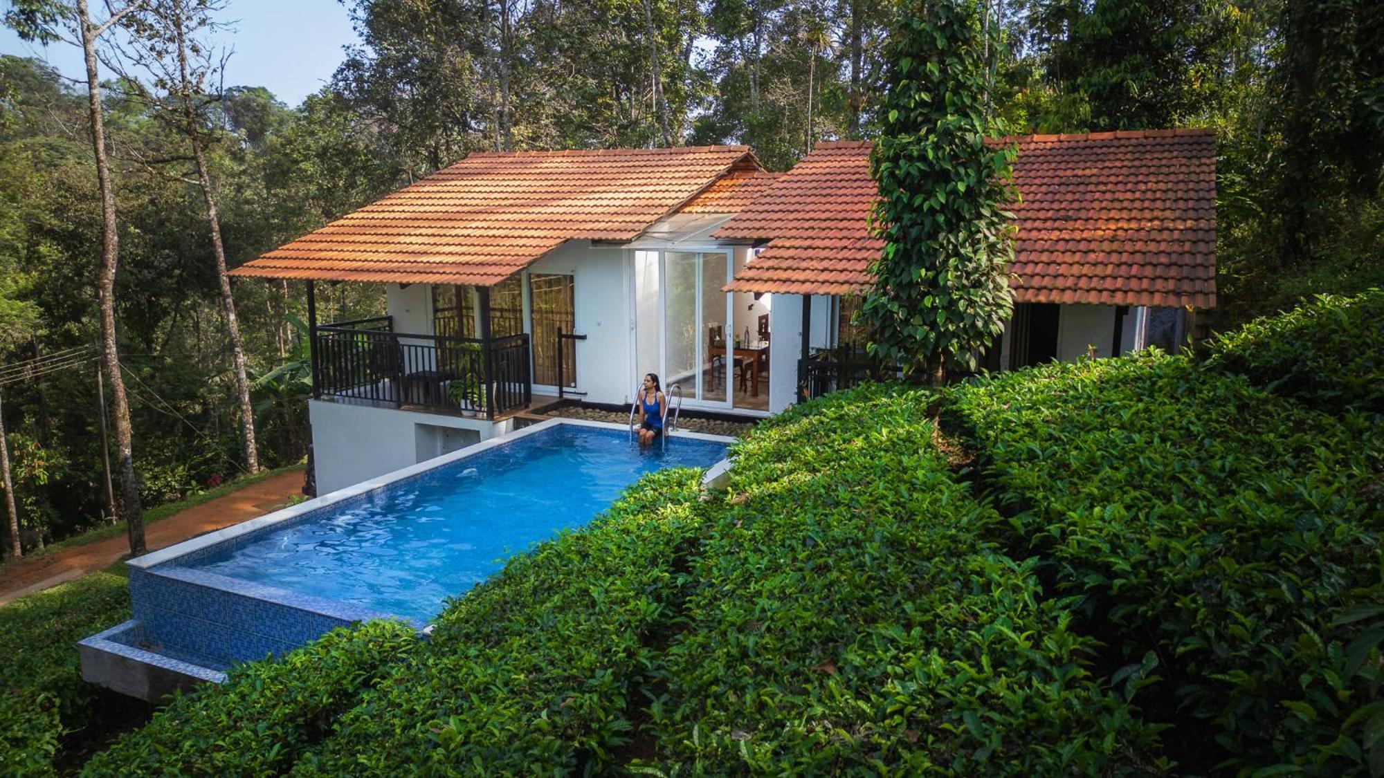 Tealawn Pool Villa, Munnar Eksteriør bilde